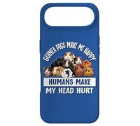 Carcasa para iPhone Air Boys Girls Womens Funny Lover Guinea Pigs Make Me Happy