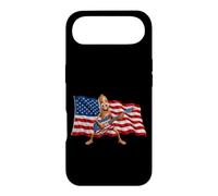 Carcasa para iPhone Air Brainrot 4th July US Flag America Tung Sahur Electric Guitar