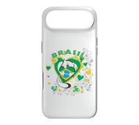 Carcasa para iPhone Air Brasil-Brasil - Corazón de Gato Lindo Amante de la Bandera de Brasil