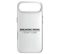 Carcasa para iPhone Air Breaking News I Don't Care