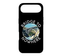 Carcasa para iPhone Air Bridge To Nowhere California Los Ángeles Bosque Senderismo Retro