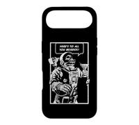 Carcasa para iPhone Air Brindemos por Todos ustedes, bichos raros, Dead Goth Skull Astronaut