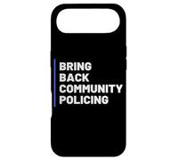 Carcasa para iPhone Air Bring Back Community Policing Police Resource Officer Cops