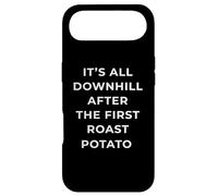 Carcasa para iPhone Air British Phrase All Downhill After The First Roast Potato