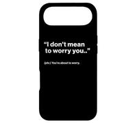 Carcasa para iPhone Air British Translation: I Don't Mean To Worry You