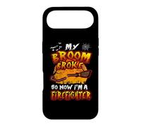 Carcasa para iPhone Air Broom Broke So Now I'm A Firefighter Halloween Costume
