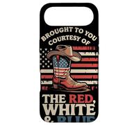 Carcasa para iPhone Air Brought To You Courtesy of The Red White Blue Cowboy Boot