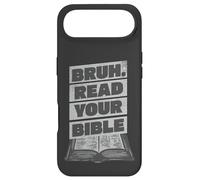 Carcasa para iPhone Air Bruh Lee Tu Biblia - Meme Cristiano Divertido De Fe Religiosa