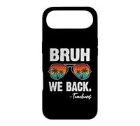 Carcasa para iPhone Air Bruh We Back Teachers Happy First Day of School Gafas de Sol