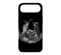 Carcasa para iPhone Air Bruja Luna Llena Espeluznante Terror místico Halloween brujería