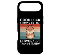 Carcasa para iPhone Air Buena Suerte Encontrar Mejores compañeros de Trabajo Traidor Compañero de Trabajo Dejando