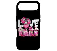 Carcasa para iPhone Air Buffalo Plaid GNOME Graphic with Pink Valentine`s Coffee Mug
