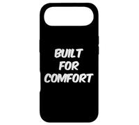 Carcasa para iPhone Air Built For Comfort Yes I Am Fat People Funny Snacks Citas
