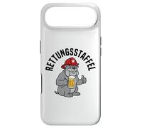 Carcasa para iPhone Air Bulldog Bombero Amante de la Cerveza tee - Rescue Squad Dog