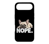 Carcasa para iPhone Air Bulldog Francés Nope Hoy No Mala Actitud Perezoso Frenchie