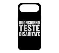 Carcasa para iPhone Air Buongiorno Teste Desabitate Scritta Bold Umorismo Italiano