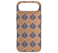 Carcasa para iPhone Air Burnt Orange Terra Cotta Organic Leaf Tile Autumn Pattern