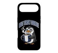 Carcasa para iPhone Air But First Coffee Sleepy Penguin Caffeine Lover