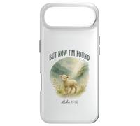 Carcasa para iPhone Air But Now I’m Found Luke 15:10 Watercolor Lamb Christian