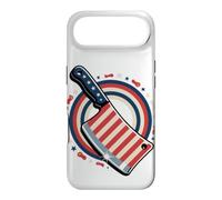 Carcasa para iPhone Air Butcher American Flag Meat Cutter Cleaver Patriotic