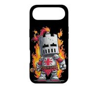 Carcasa para iPhone Air Caballero Guapo con Espada y Llamas para los Amantes del Reino