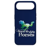 Carcasa para iPhone Air Caballo Born to Ride Horses equitación Galope Caballo arro Libertad