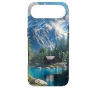 Carcasa para iPhone Air Cabaña de montaña Retiro Junto al Lago