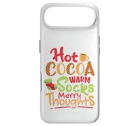 Carcasa para iPhone Air Cacao Caliente, Calcetines Calientes, Pensamientos Felices