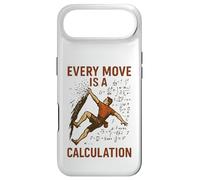 Carcasa para iPhone Air Cada Movimiento es un cálculo Escalada en Roca Divertido Escalador Matemáticas