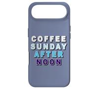 Carcasa para iPhone Air Café Sunday Afternoon café Domingo por la Tarde y Pastel