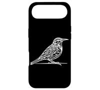 Carcasa para iPhone Air Calandria Arte Lineal Ornitólogo