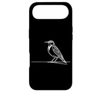 Carcasa para iPhone Air Calandria Linienkunst Ornitólogo