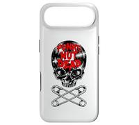 Carcasa para iPhone Air Calavera gótica de Punks Not Dead, Punk Rock, Vintage, Amante del Vinilo
