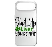 Carcasa para iPhone Air Cállate el hígado Estás Bien, trébol irlandés del día de San Patricio