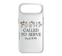 Carcasa para iPhone Air Called to Serve God Jesus Christian Bible Verse Mark 10:45