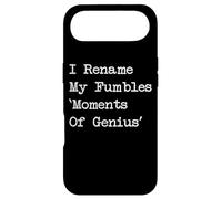 Carcasa para iPhone Air Cambio el Nombre de mis Momentos de Fumbles de Genio Malabares Divertidos