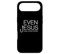 Carcasa para iPhone Air Camisa Cristiana para Amantes de la Pesca - Even Jesus Had A Fish Story