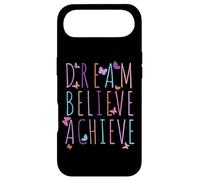 Carcasa para iPhone Air Camisa de afirmación para niñas Butterfly Dream Believe Achieve