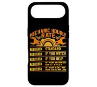 Carcasa para iPhone Air Camisa Divertida de Tarifa por Hora para mecánicos, tarifas laborales