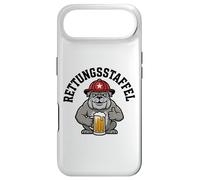Carcasa para iPhone Air Camiseta Bulldog Firefighter Beer Lover - Rescue Squad Fun