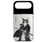 Carcasa para iPhone Air Camiseta con Estampado de Gatos samuráis: Arte gráfico Vintage de Ukiyo-e Warrior Art