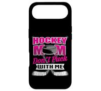Carcasa para iPhone Air Camiseta con Frases Divertidas de Hockey para mamá Don't Puck with me