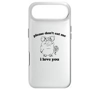 Carcasa para iPhone Air Camiseta con Texto en inglés Please Don't Eat Me, I Love You