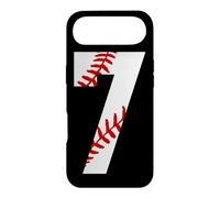 Carcasa para iPhone Air Camiseta de béisbol #7 con Cordones para 7º cumpleaños número 7