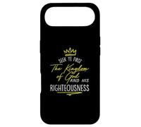 Carcasa para iPhone Air Camiseta de la Biblia Seek Ye First Kingdom God Matthew