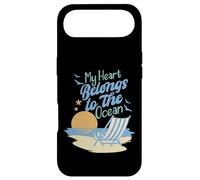 Carcasa para iPhone Air Camiseta de Vacaciones My Heart Belongs to The Ocean Cruise
