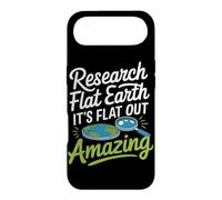 Carcasa para iPhone Air Camiseta Flat Earth Believer y Alternative Science Skeptic