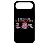 Carcasa para iPhone Air Camiseta «I Work Hard So My Luggage Can Travel Cruise»