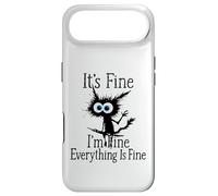 Carcasa para iPhone Air Camiseta It's Fine I'm Fine Everything Is Fine for Men Cat Lover