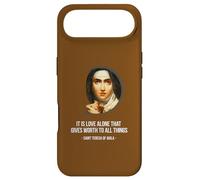 Carcasa para iPhone Air Camiseta Love Gives Worth To All Things con Estampado de Santa Teresa de Ávila